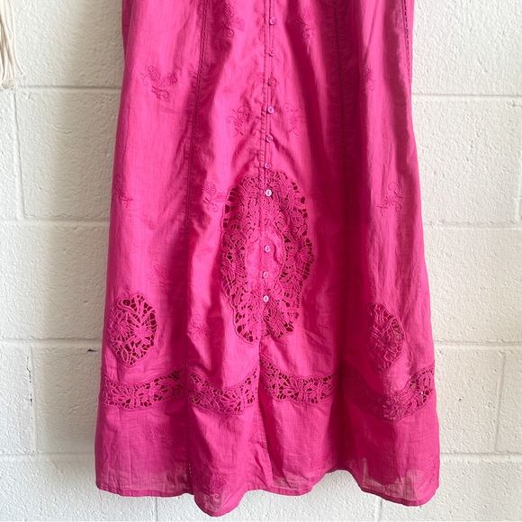NWT Free People Lisa Lace Midi Dress - Picture 7 of 13